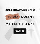 DIY Woman - Nail It Tee